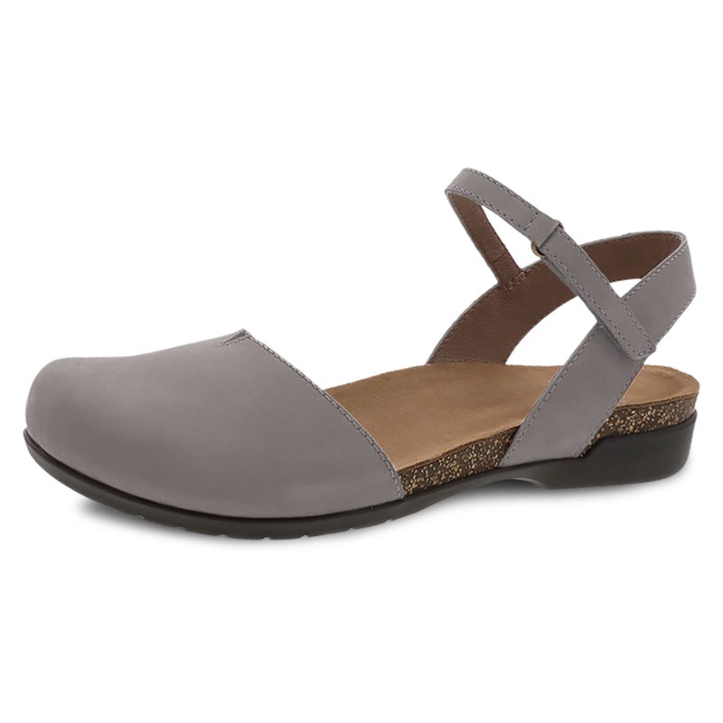 Dansko Rowan Sandal for Women - Memory Foam and Cork Footbed for Comfort and Arch Support - Lightweight Rubber Outsole for Long-Lasting Wear Taupe 7.5-8 M US - Image 1